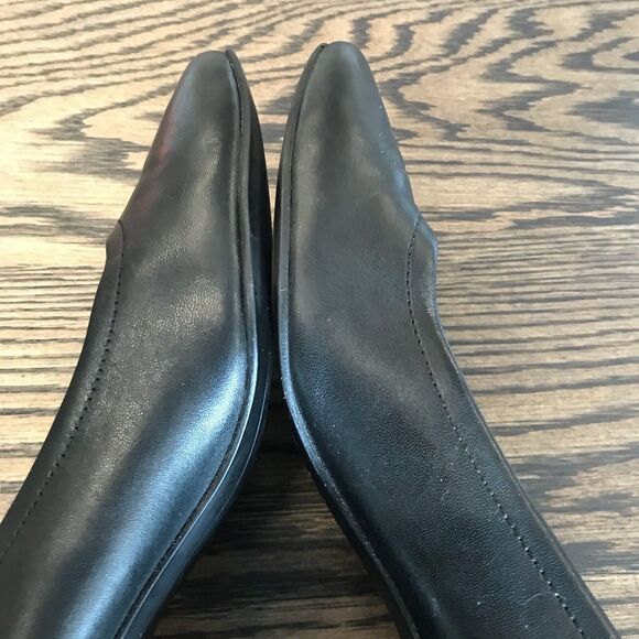 Paul Green Kami Black Soft Leather Block Mid Heel Pointed Toe UK 5.5 US 8 - Picture 13 of 16
